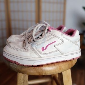 Vans Westchester | 7.5 | Vintage Vans | pink & white